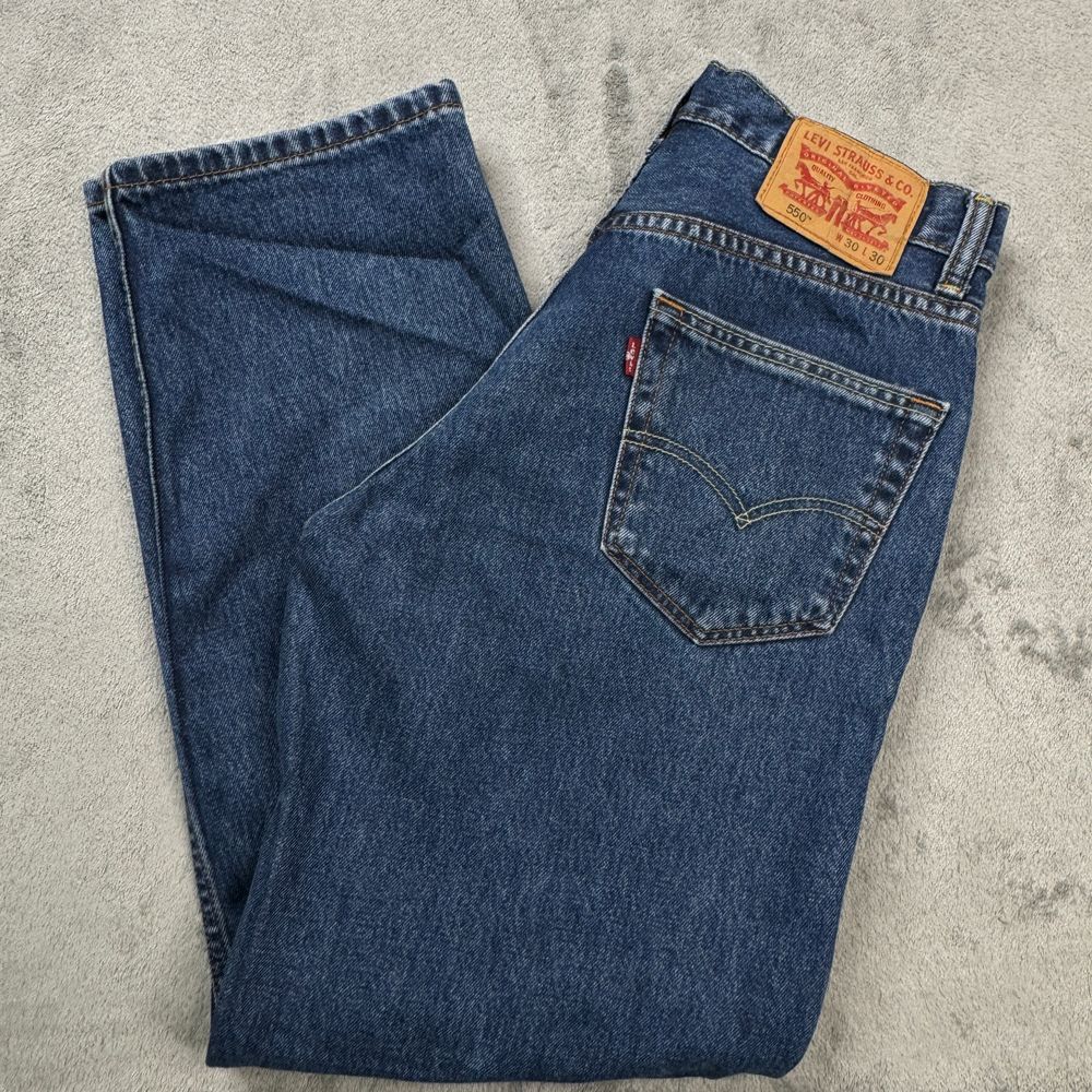 Levis 550 Jeans Men's Size 30x30 Blue Very Good Condition!